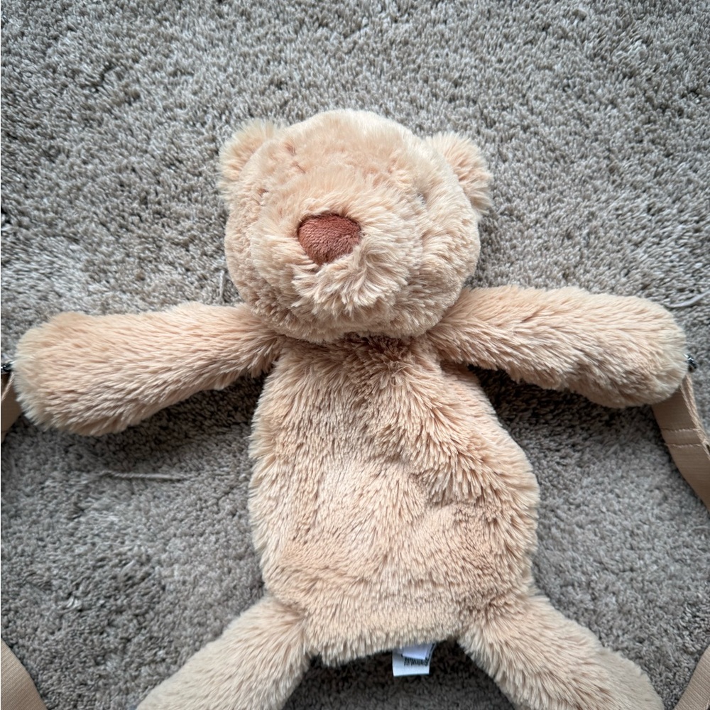 Jellycat Plush Tan Backpack - Picture 3 of 10
